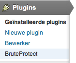 Wordpress BruteProtect Plugin installatie 7